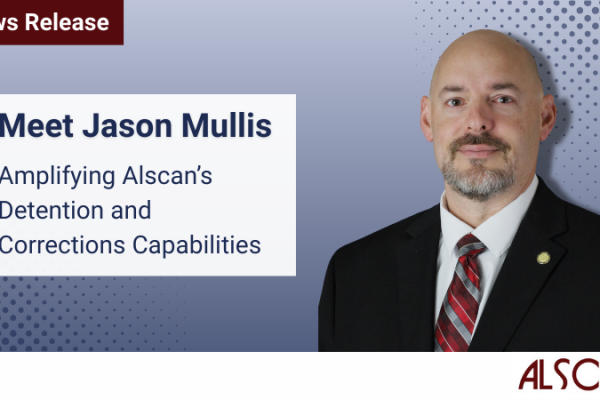 Jason Mullis, new Detention Specialist at Alscan, highlights their focus on security in correctional facilities